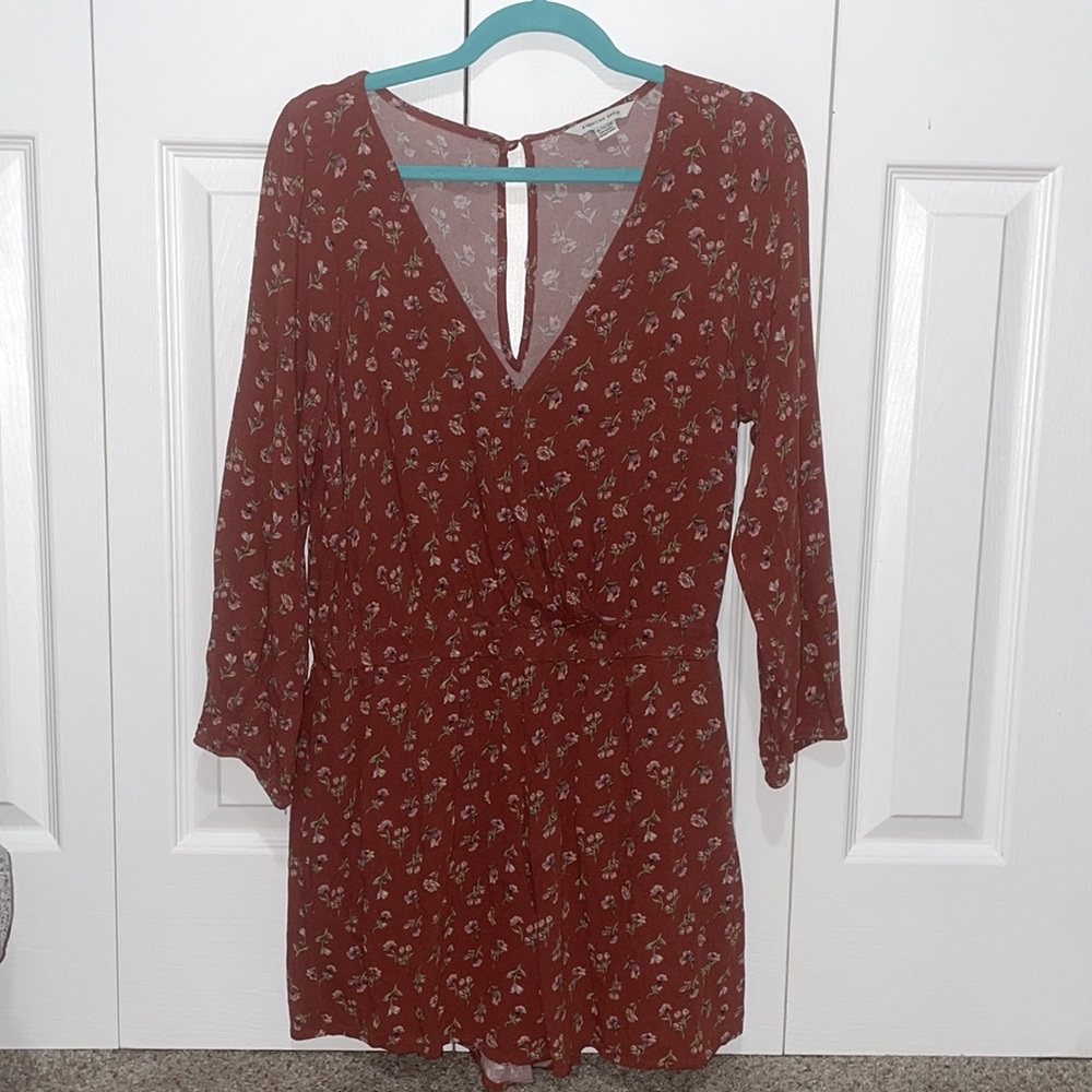 American Eagle long sleeved romper